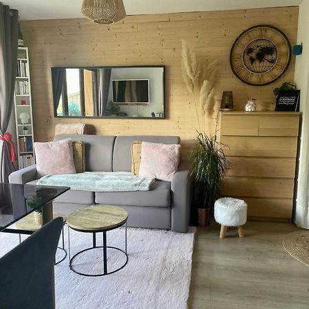 Studio Turquoise Quartier Grattague Vue Montblanc Сен-Жерве-Ле-Бэн Экстерьер фото