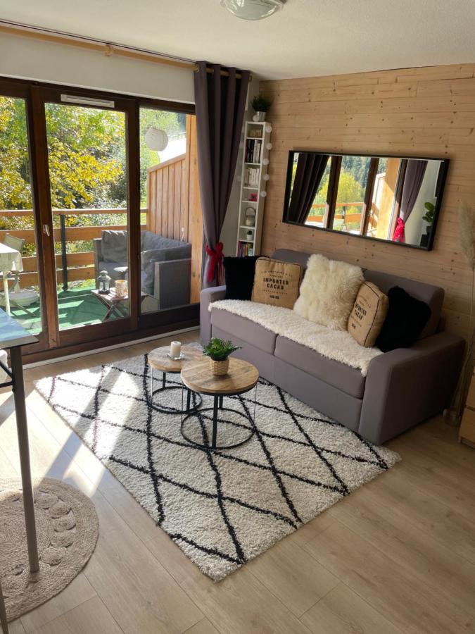 Studio Turquoise Quartier Grattague Vue Montblanc Сен-Жерве-Ле-Бэн Экстерьер фото